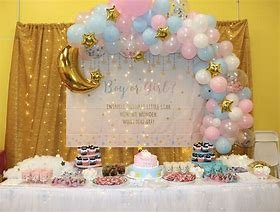 Content image for twinkle twinkle little star gender reveal decorations